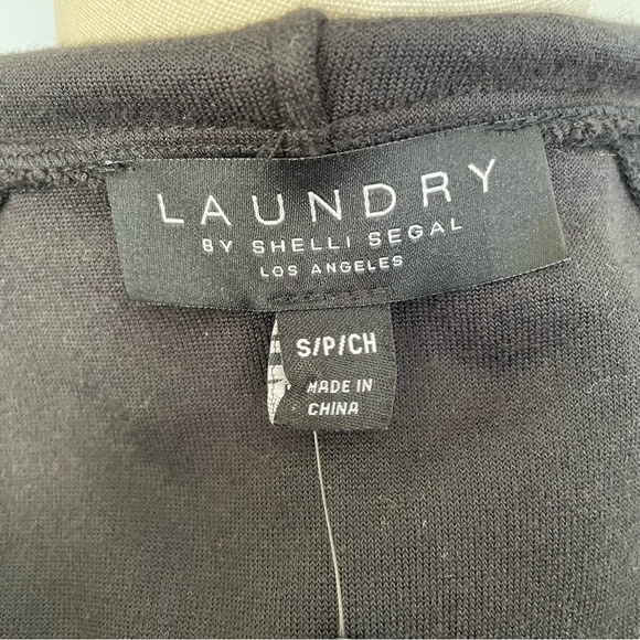 Laundry by Shelli Segal Zip Velour Hooded Zip Sweatshirt Jacket- Size Small- NWT - Picture 8 of 9